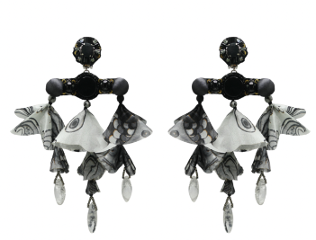 Falcon Silk Earring