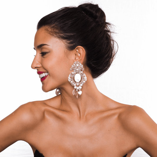 Princess Earrings by Ranjana Khan