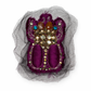 Silk Scarab Brooch