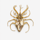 Mirrored Scarab Brooch