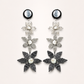 Tiered Grey Dégradé Earrings