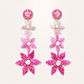 Tiered Pink Degrade Flowers