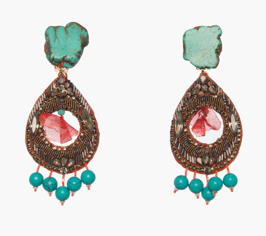 Sadina Turquoise Earrings